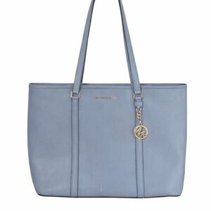 Michael Kors Sady large tote bag blue saffiano leather